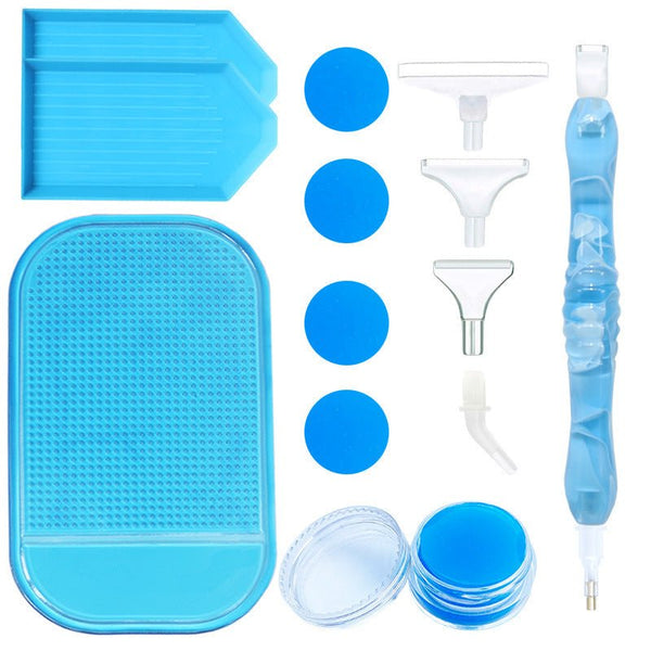 Diamond Painting Premium Pen Light Blue 5 Variants