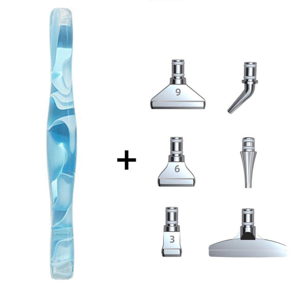 Diamond Painting Premium Pen Waves Light Blue 5 Variants