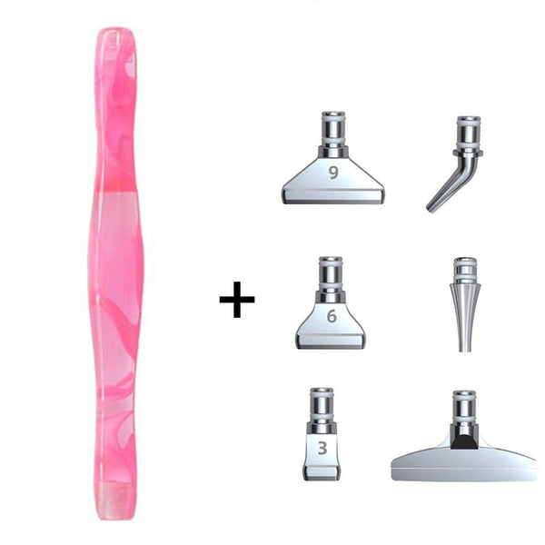 Diamond Painting Premium Pen Waves Pink 5 Variants