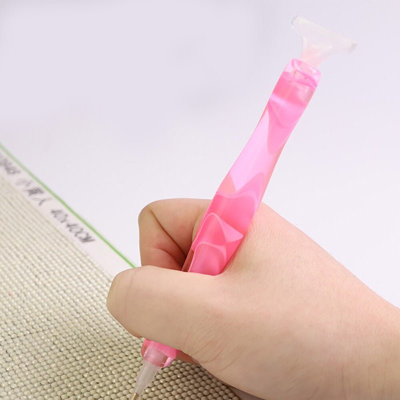 Diamond Painting Premium Pen Waves Pink 5 Variants