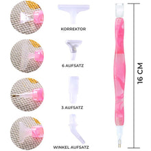 Load image into Gallery viewer, Diamond Painting Premium Pen Waves Pink 5 Variants