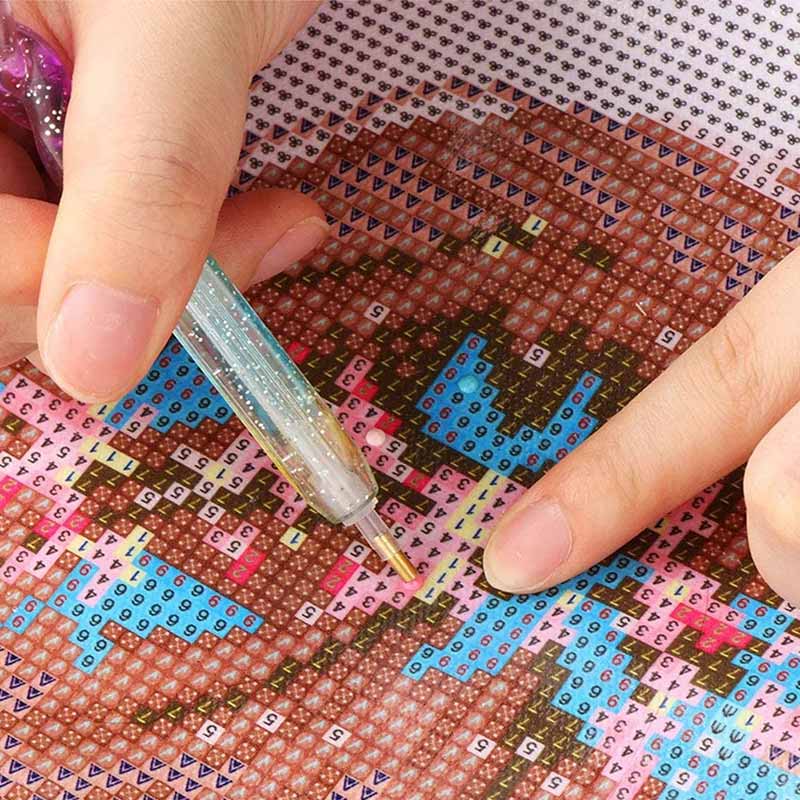 Diamond Painting Rainbow Spiral Pen Accessory