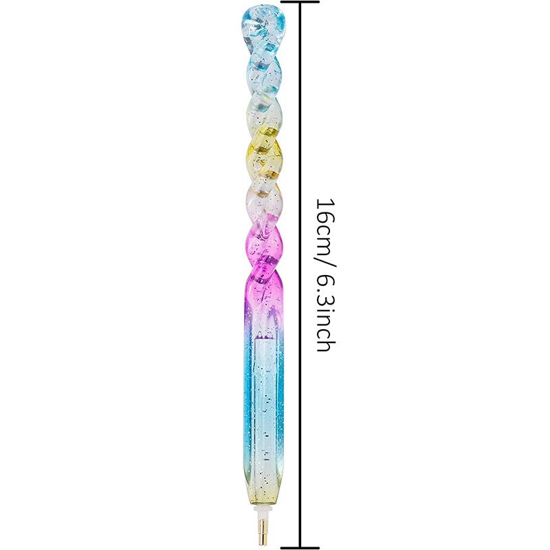 Diamond Painting Rainbow Spiral Pen Accessory