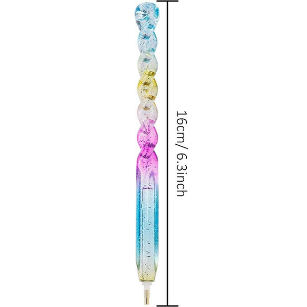 Diamond Painting Rainbow Spiral Pen Accessory