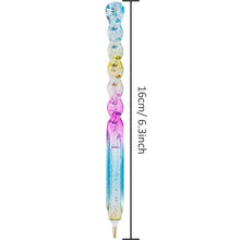 Load image into Gallery viewer, Diamond Painting Rainbow Spiral Pen Accessory