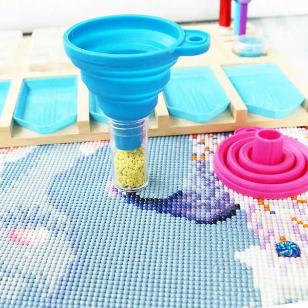 Diamond Painting Silicone Funnel Accessory