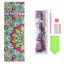 Load image into Gallery viewer, Diamond Painting Pen Holder with Flowers
