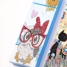 Load image into Gallery viewer, Diamond Painting Pen Holder Owl