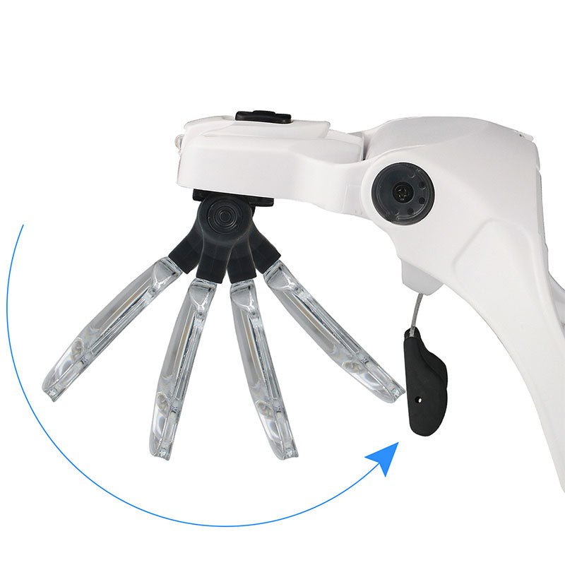 Diamond Painting Magnifying Glass Reading Magnifier with LED Lights Accessory