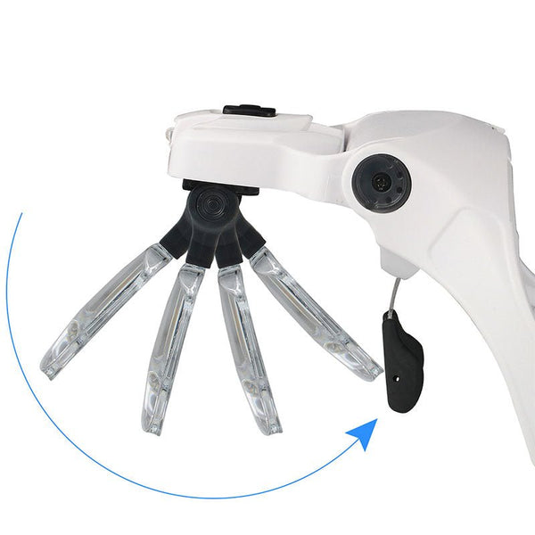Diamond Painting Magnifying Glass Reading Magnifier with LED Lights Accessory
