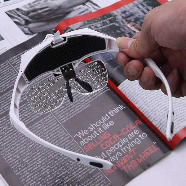 Diamond Painting Magnifying Glass Reading Magnifier with LED Lights Accessory