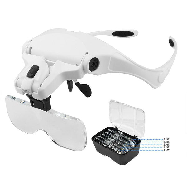 Diamond Painting Magnifying Glass Reading Magnifier with LED Lights Accessory
