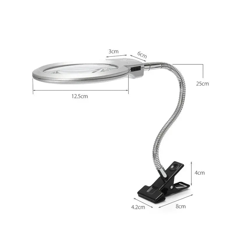 Diamond Painting magnifying glass with LED lamp accessory