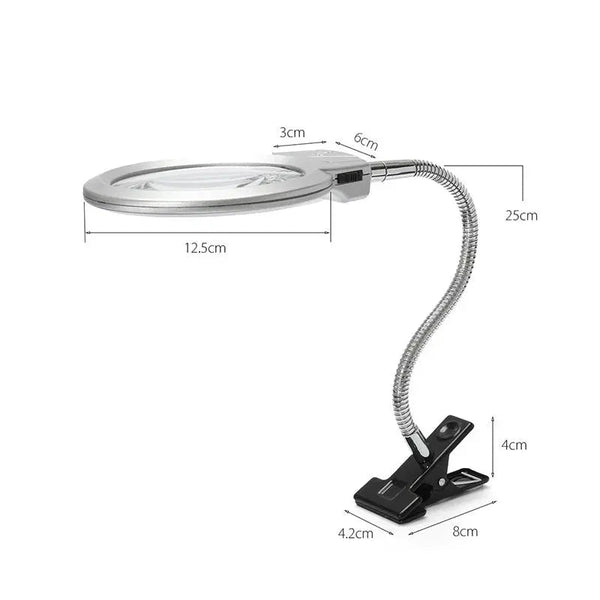 Diamond Painting magnifying glass with LED lamp accessory