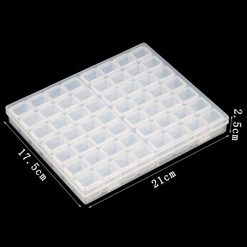 Diamond Painting XL Storage Box with 56 Compartments Accessories