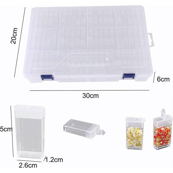 Diamond Painting XXL Storage Box with 120 Compartments