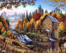 Load image into Gallery viewer, paint by numbers | Quiet River | advanced landscapes | FiguredArt