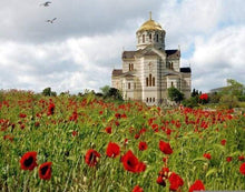 Load image into Gallery viewer, paint by numbers | Church in the Countryside | advanced landscapes | FiguredArt