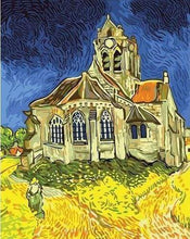 Load image into Gallery viewer, paint by numbers | Orville church | cities intermediate | FiguredArt