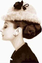 Load image into Gallery viewer, paint by numbers | Stylish Hat | intermediate portrait | FiguredArt
