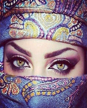 Load image into Gallery viewer, paint by numbers | Masked Girl | intermediate world | FiguredArt