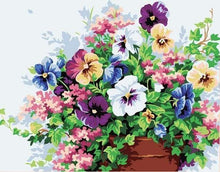 Load image into Gallery viewer, paint by numbers | Flowers with multiple colors | easy flowers | FiguredArt