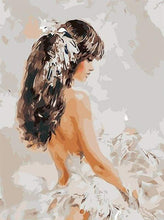 Load image into Gallery viewer, paint by numbers | Lady at School | cities easy | FiguredArt