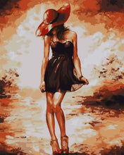 Load image into Gallery viewer, paint by numbers | Young woman | intermediate romance | FiguredArt