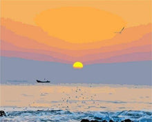 Load image into Gallery viewer, paint by numbers | Maritime day | easy landscapes | FiguredArt