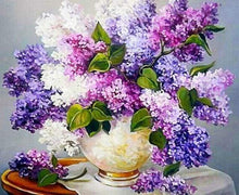 Load image into Gallery viewer, paint by numbers | Colorful Lavender | flowers intermediate | FiguredArt