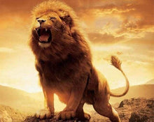 Load image into Gallery viewer, paint by numbers | Lion in Force | advanced animals lions | FiguredArt
