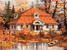 Load image into Gallery viewer, paint by numbers | House Shore | intermediate landscapes | FiguredArt