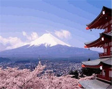Load image into Gallery viewer, paint by numbers | Japan Mountain | advanced landscapes | FiguredArt
