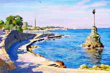 Load image into Gallery viewer, paint by numbers | Coastal Seascape | advanced landscapes | FiguredArt