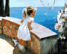Load image into Gallery viewer, paint by numbers | Summer Girl | easy landscapes | FiguredArt