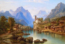 Load image into Gallery viewer, paint by numbers | Magic Town | advanced landscapes | FiguredArt