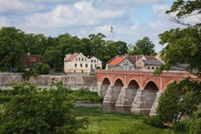Load image into Gallery viewer, paint by numbers | Arch Bridge Township | advanced landscapes | FiguredArt