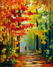 Load image into Gallery viewer, paint by numbers | Solitary walk in Forest | advanced landscapes | FiguredArt