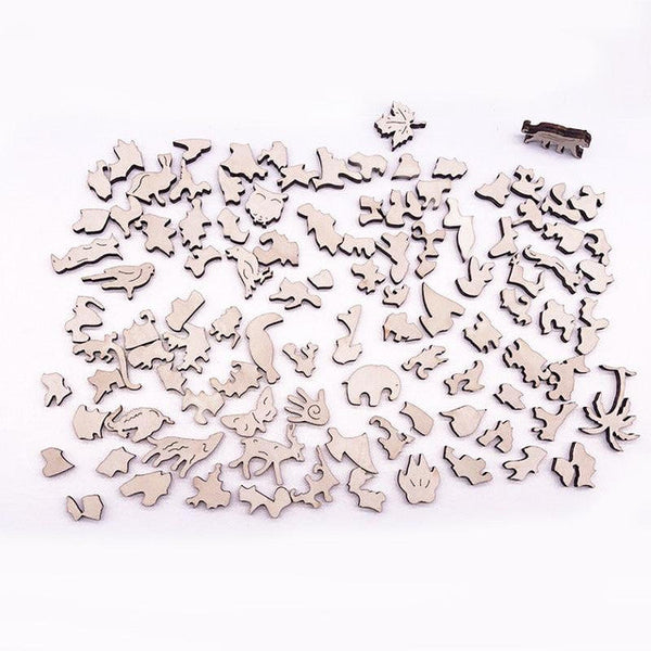 Wooden Puzzle - Capricorn Gazelle