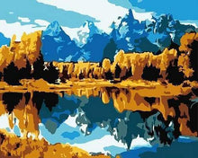 Load image into Gallery viewer, paint by numbers | Mountain View | easy landscapes | FiguredArt