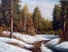 Load image into Gallery viewer, paint by numbers | Frozen Forest | advanced landscapes | FiguredArt