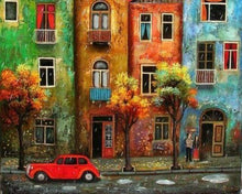 Load image into Gallery viewer, paint by numbers | Rain Street | advanced cities | FiguredArt