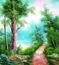 Load image into Gallery viewer, paint by numbers | Dreamlike trail | advanced landscapes trees | FiguredArt