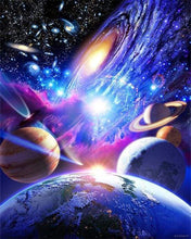 Load image into Gallery viewer, paint by numbers | Stellar Solar System | advanced landscapes | FiguredArt