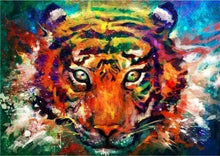 Load image into Gallery viewer, paint by numbers | Painted Tiger | advanced animals tigers | FiguredArt