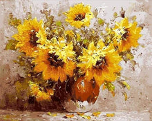 Load image into Gallery viewer, paint by numbers | Sunflowers bouquet | advanced flowers | FiguredArt