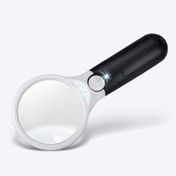 Diamond Painting LED Magnifying Glass with 10/20x magnification accessory.