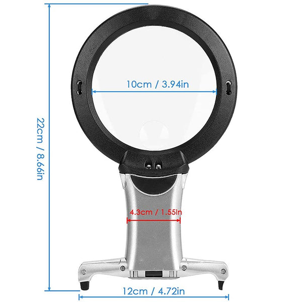 Magnifying Glass 2.0 with LED Light Accessory