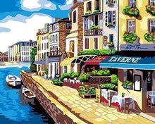 Load image into Gallery viewer, paint by numbers | La Seine in Paris | cities easy | FiguredArt