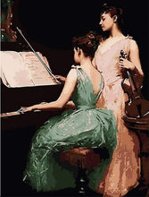 Load image into Gallery viewer, paint by numbers | Piano and Violin lesson | easy music | FiguredArt